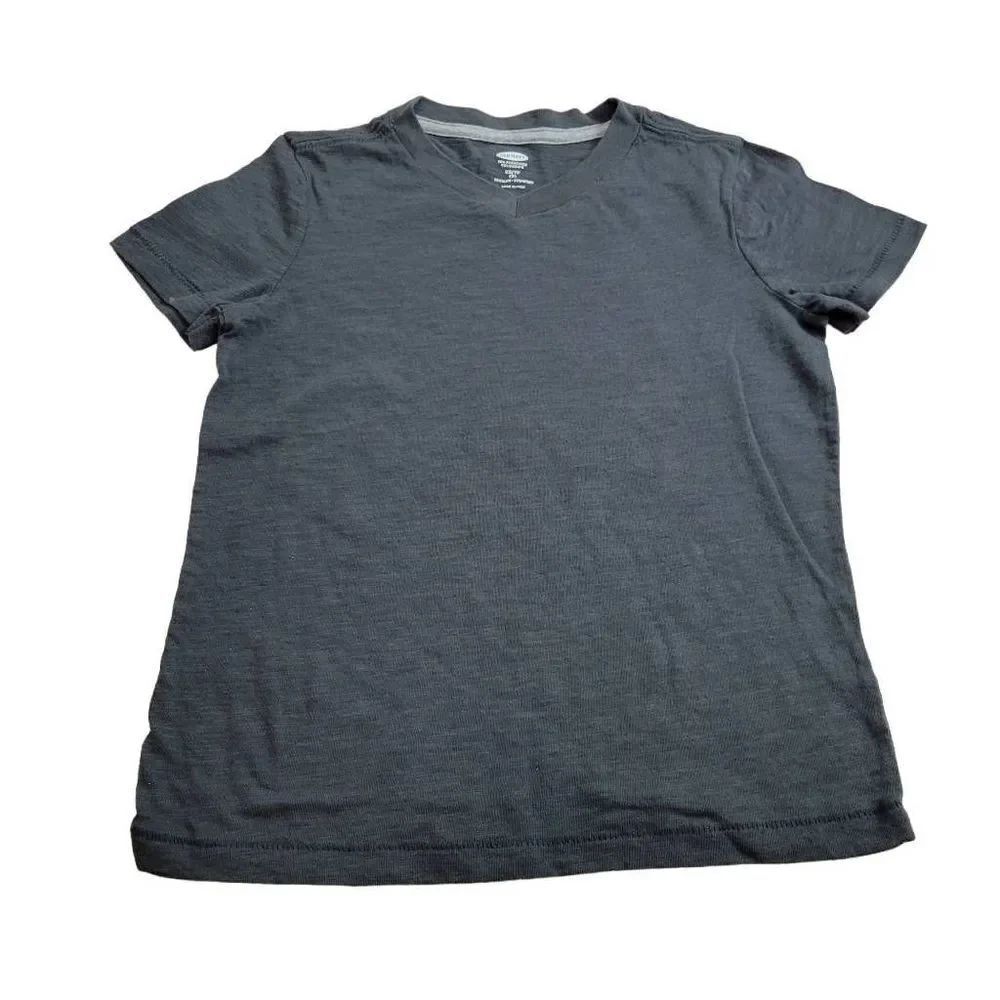 Old Navy grey vneck shirt XS4/5